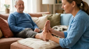 Comment faire le massage des pieds chez soi
