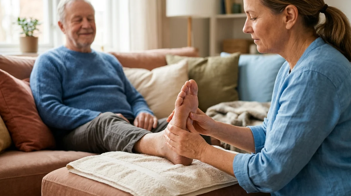 Comment faire le massage des pieds chez soi