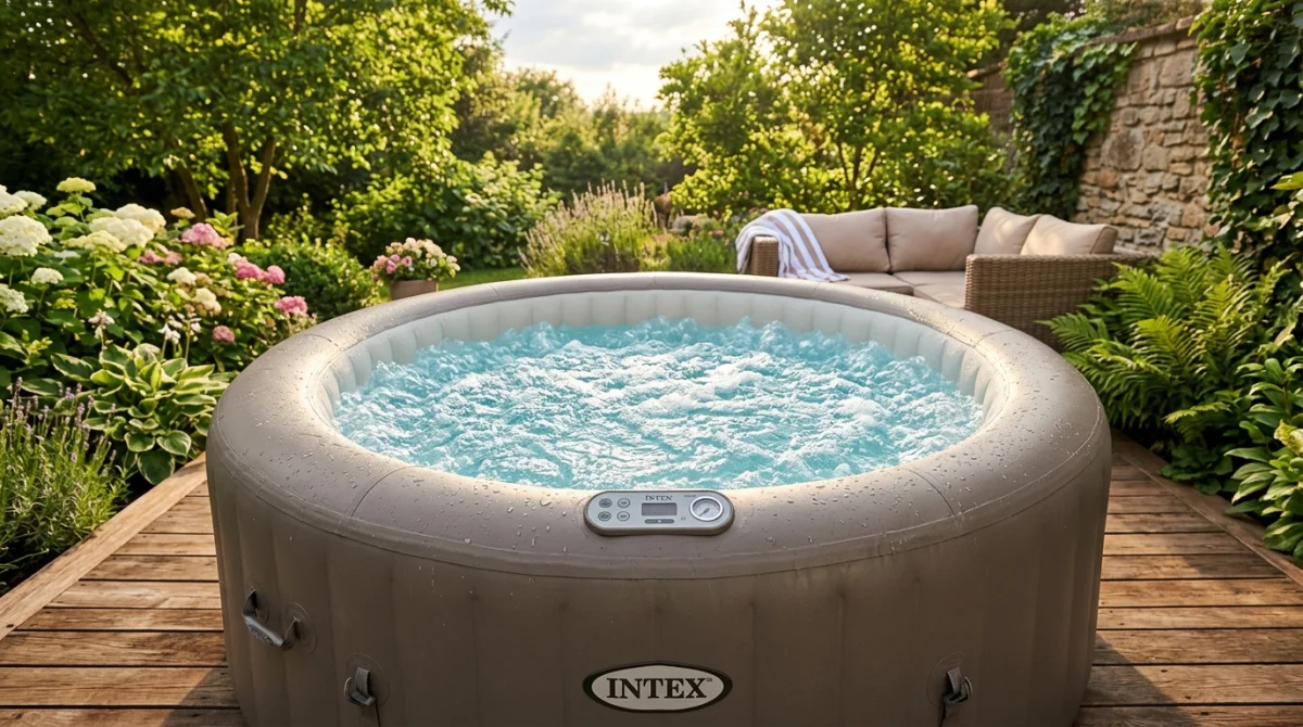 combien de litre d'eau dans un spa 4 places intex
