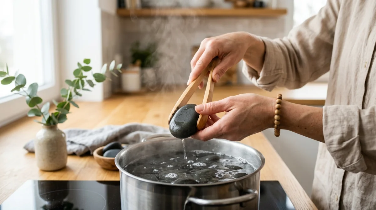 comment chauffer des pierres de massage