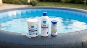 Quels produits mettre dans un spa gonflable