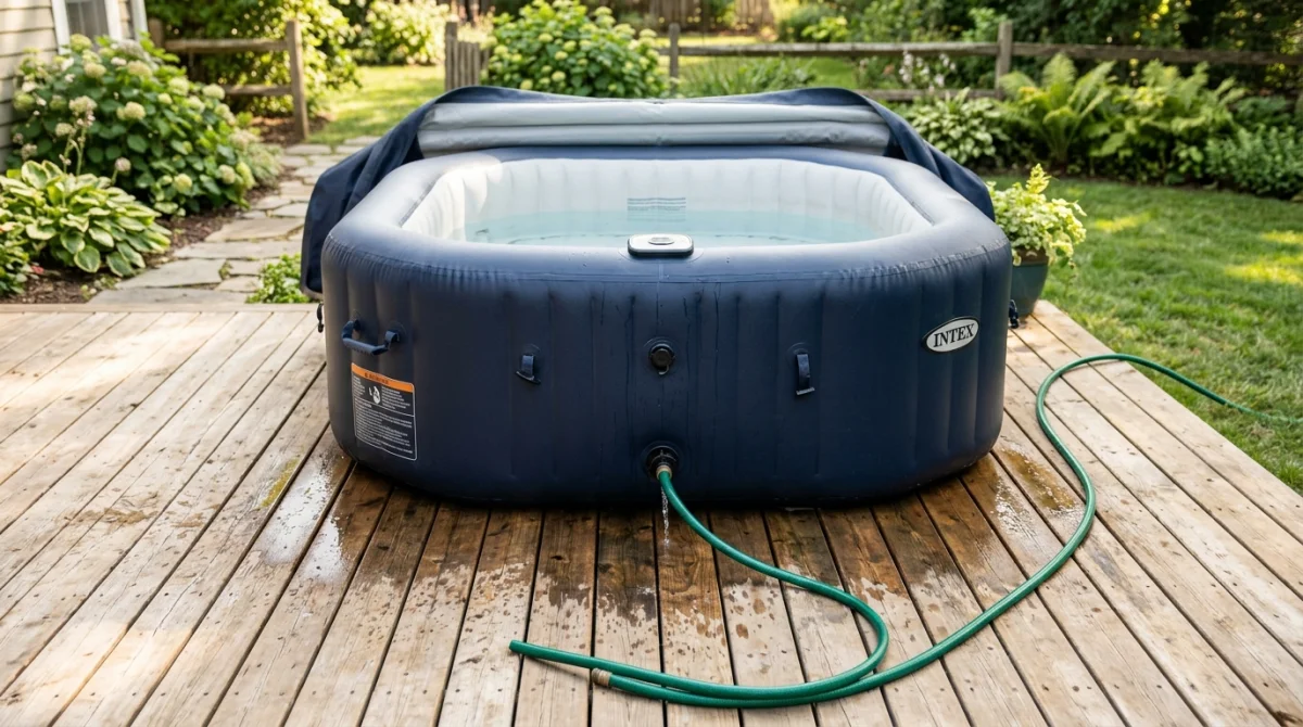 comment vider un spa intex