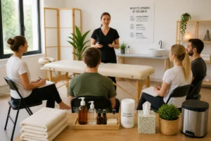 Devenir formateur massage bien être et transmettre son expertise